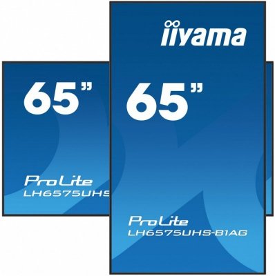 IIYAMA Monitor digital signage 65 cali LH6575UHS-B1AG,24/7,IPS,ANDROID.11,4K