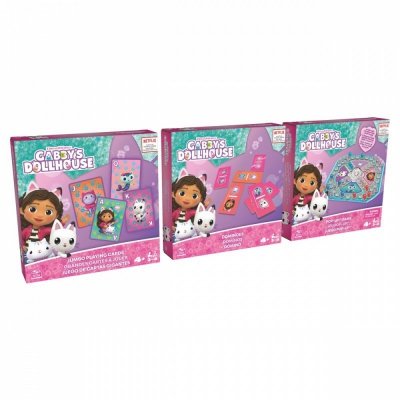 Spin Master Zestaw gier Koci Domek Gabi 3 gry