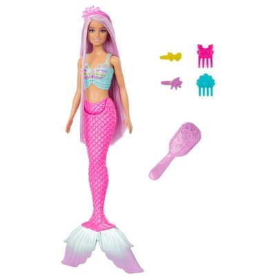 Mattel Lalka Barbie Syrenka Długie włosy
