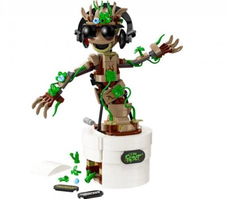LEGO Klocki Marvel Super Heroes 76297 Tańczący Groot
