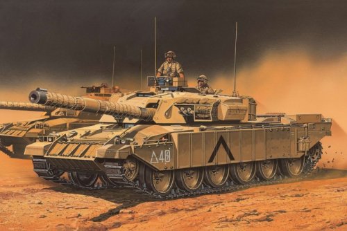Academy Model plastikowy British Army Challenger Mk.3 1/72