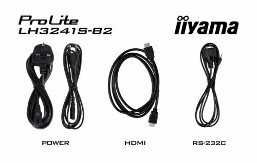 IIYAMA Monitor digital signage 32 cale LH3241S-B2 IPS,FHD,HDMI,24/7,RJ45