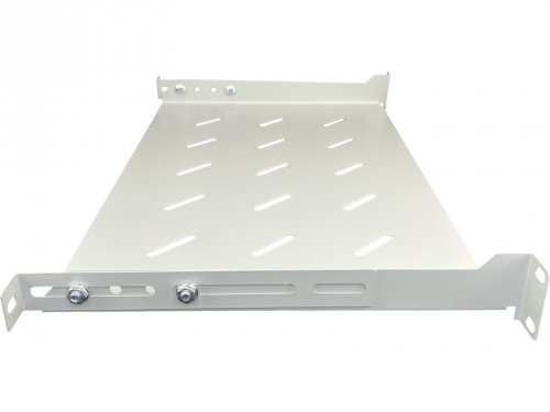 ALANTEC Półka stała 19 cali 1U głębokość 280mm Szara