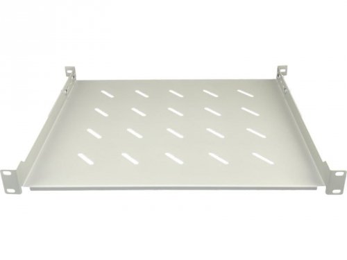 ALANTEC Półka stała 19 cali 1U głębokość 350mm Szara