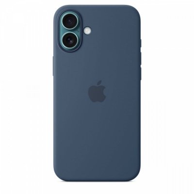 Apple Etui silikonowe z MagSafe do iPhonea 16 Plus - denim