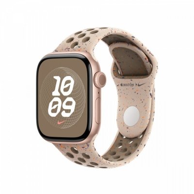 Apple Pasek sportowy Nike w kolorze pustynnego kamienia do koperty 40 mm - rozmiar S/M
