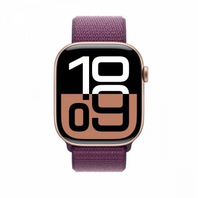 Apple Opaska sportowa w kolorze dojrzałej śliwki do koperty 46 mm