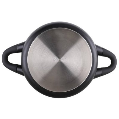 Feel-Maestro Garnek z pokrywką / Kociołek MARBLE  20cm, 3,0l  MR-4017-20