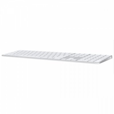 Apple Klawiatura Magic Keyboard z Touch ID i polem numerycznym dla modeli Maca z czipem Apple - angielski (USA) - białe klawisze