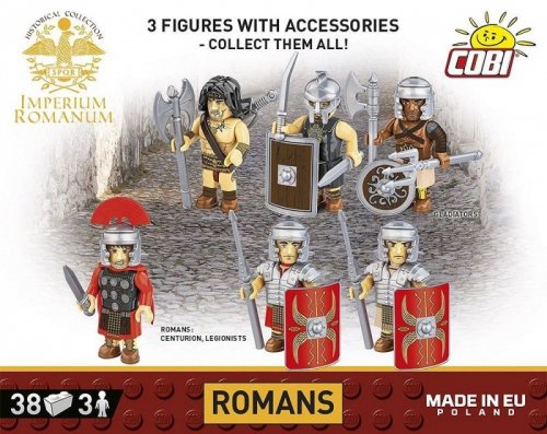 Cobi Klocki Klocki Imperium Romanum - Rzymianie 3 figurki