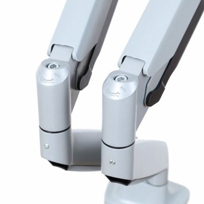 ART Uchwyt biurkowy gazowy do 2 monitorów LED/LCD 17-35 cali L-36HD 1-15KG 1xUSB-A 1xUSB-C 3.0 Heavy Duty