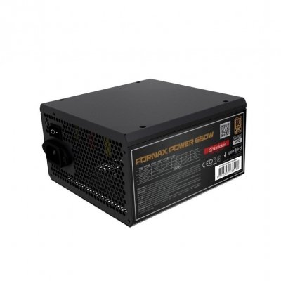 Gembird Zasilacz komputerowy Fornax Power 750W 80+Bronze aktywny PFC 120mm wentylator 10-pak