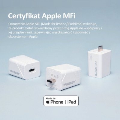 Patriot iLuxe Cube C 256GB USB 3.2 Gen 1 Type C