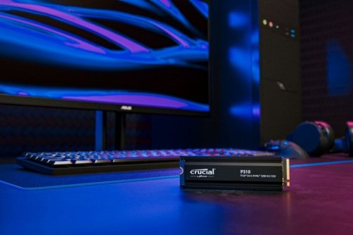 Crucial Dysk SSD P310 1TB M.2 NVMe PCIe 4.0 2280 radiator
