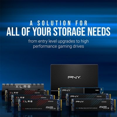 PNY Dysk SSD 2TB M.2 2280 PCIe CS1030 M280CS1030-2TB-RB