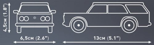 Cobi Klocki Klocki FSO 125p kombi 90 klocków