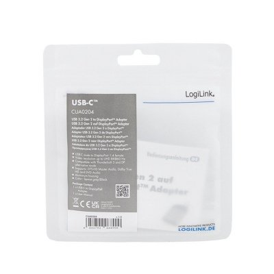 LogiLink Adapter USB Type-C, do DP/F, 8K