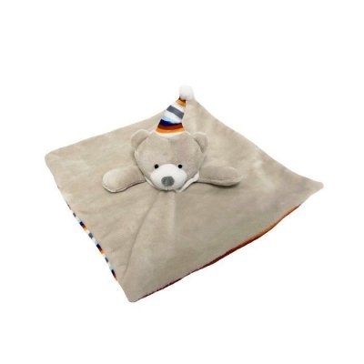 TULILO Przytulanka Miluś Miś z balonikiem 25x25 cm