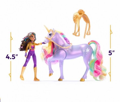 Spin Master Lalka Akademia Jednorożców Sophia i Wildstar efekty świetlne