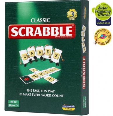 Piatnik Gra Scrabble Wersja Angielska