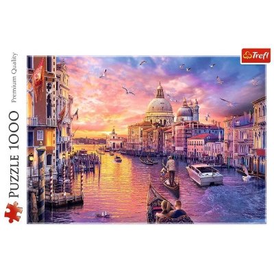 Trefl Puzzle 1000 elementów Uroki Wenecji