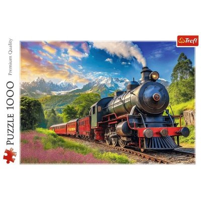 Trefl Puzzle 1000 elementów Podróż pociągiem