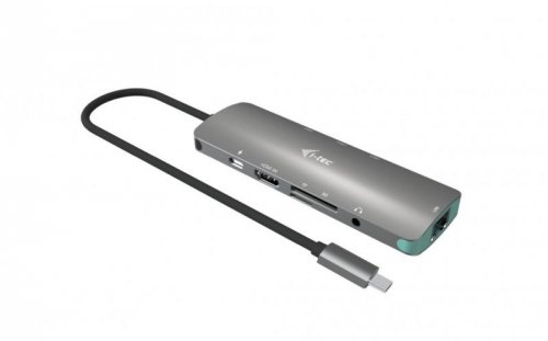 i-tec Zestaw Stacja dokująca USB-C Metal Nano 4K HDMI LAN z Power Delivery 100W + Ładowarka 100W