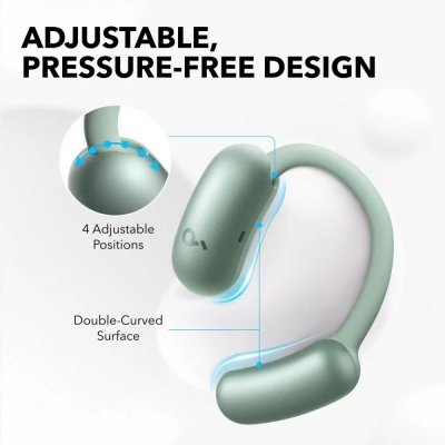 Anker Słuchawki bezprzewodowe Soundcore Aero Fit 2 Bluetooth zielone