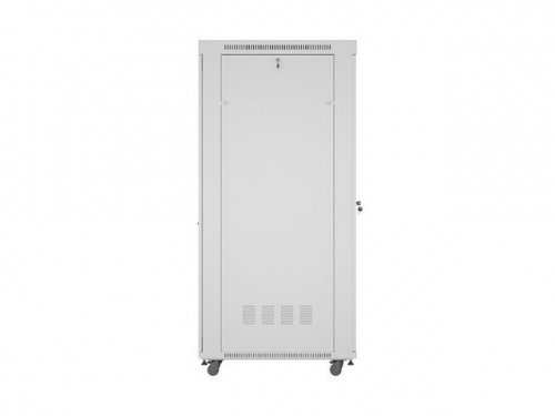 Lanberg Szafa instalacyjna rack stojąca 19 cali 42U 800x1000 drzwi perforowane LCD szara (Flat pack)