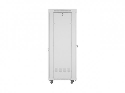 Lanberg Szafa instalacyjna rack stojąca 19 cali 42U 600x800 drzwi perforowane LCD szara (Flat pack)