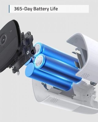 Anker Zestaw kamer Eufy Cam 2 Pro 3+1 - EU/ES/FR/ES biało-szary