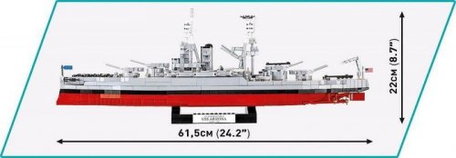 Cobi Klocki Klocki USS Arizona BB-39 2046 klocków