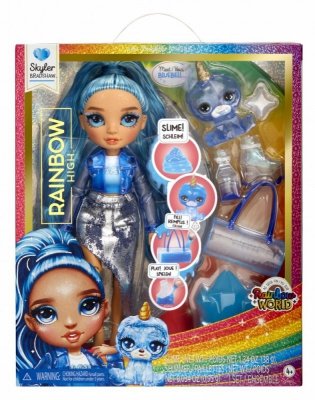 MGA Lalka Rainbow High Classic Rainbow Fashion Skyler