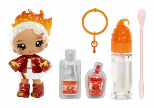 MGA Lalka Yummiland Lip Gloss S2, Amber Cinnamon