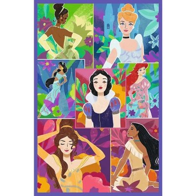Trefl Puzzle 3x80 elementów Księżniczki i przyjaciółki Disney