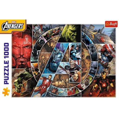 Trefl Puzzle 1000 elementów Avengers Bohaterowie