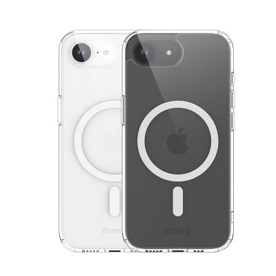 CRONG Clear MAG Cover - Etui iPhone 16e MagSafe Przezroczystye