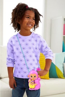 Mattel Polly Pocket Kompaktowa torebka Małpka