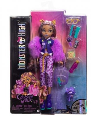 Mattel Lalka Monster High Clawdeen Wolf