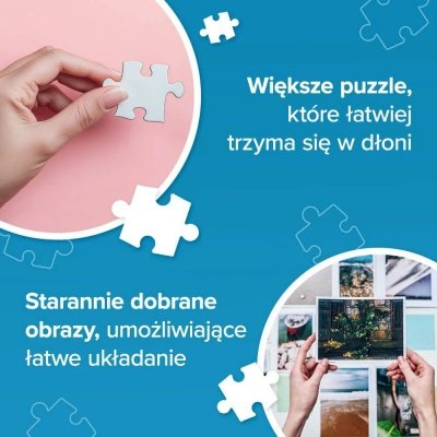 Trefl Puzzle 300 elementów EasyPiece Owady na łące