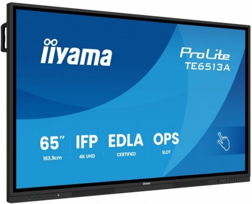 IIYAMA Monitor interaktywny 65 cali TE6513A-B1AG z uchwytem