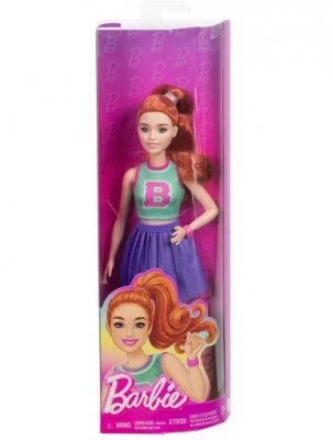 Mattel Lalka Barbie Fashionistas w stroju cheerleaderki