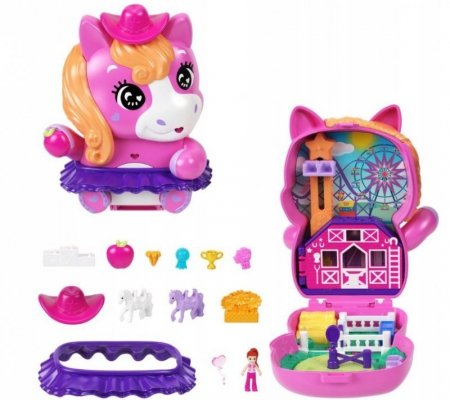 Mattel Zestaw Polly Pocket Pony Rodeo