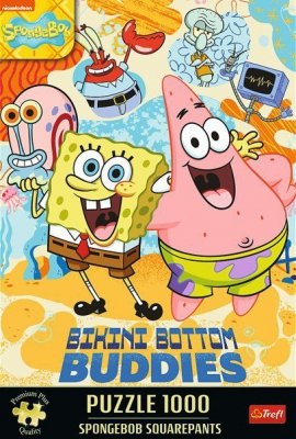 Trefl Puzzle 1000 elementów SpongeBob  Kanciastoporty