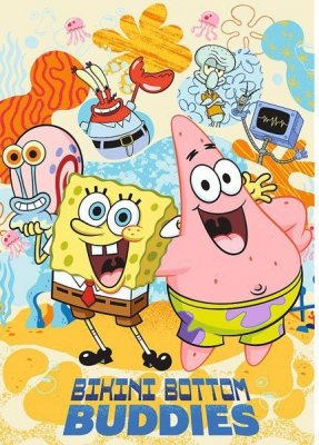 Trefl Puzzle 1000 elementów SpongeBob  Kanciastoporty