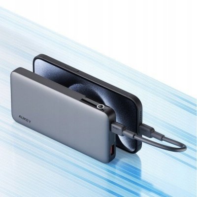AUKEY Power Bank PB-Y41 | 10000mAh | 30W | 2xUSB | PD 3.0 QC 3.0 LED