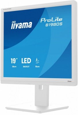IIYAMA Monitor komputerowy  19 cali B1980S-W1 HDMI,DP.PIVIOT,HAS/150mm