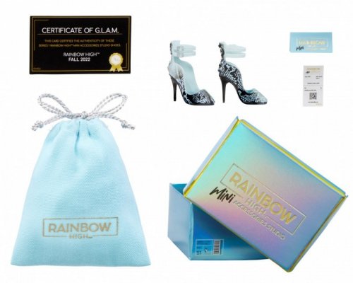 MGA Akcesoria  Rainbow High Buty display 27 sztuk