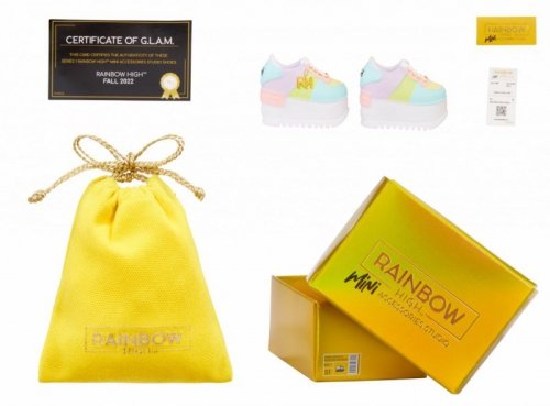 MGA Akcesoria Rainbow High Buty asortyment 1 sztuka