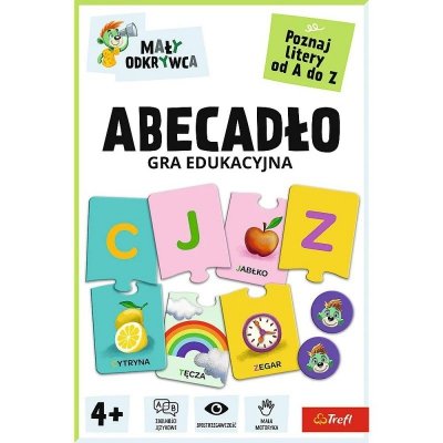 Trefl Gra Abecadło Mały Odkrywca